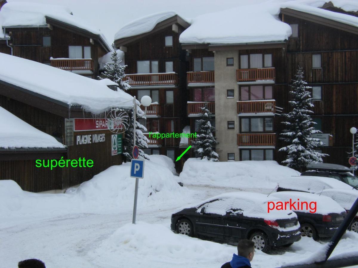 Appartement 5 Pers Plagne Village La Plagne Exteriér fotografie