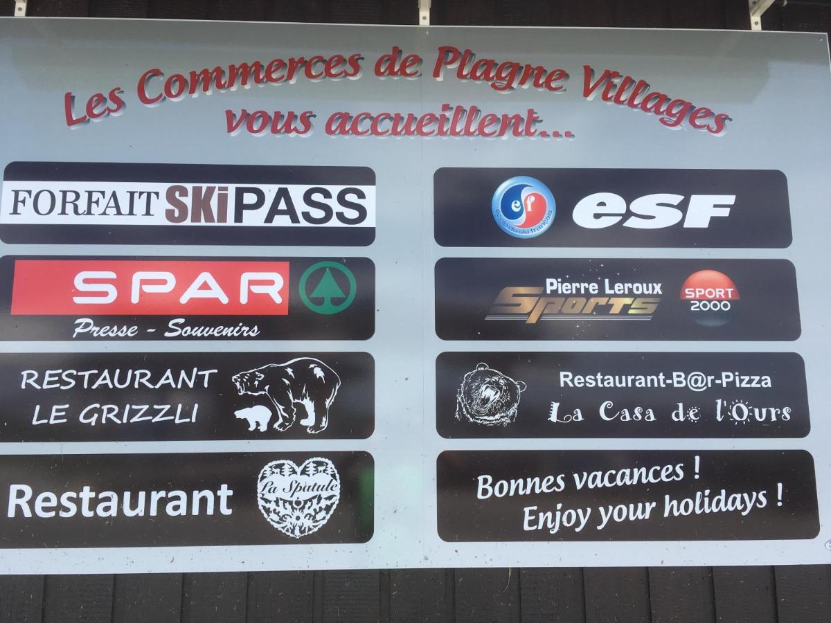 Appartement 5 Pers Plagne Village La Plagne Exteriér fotografie