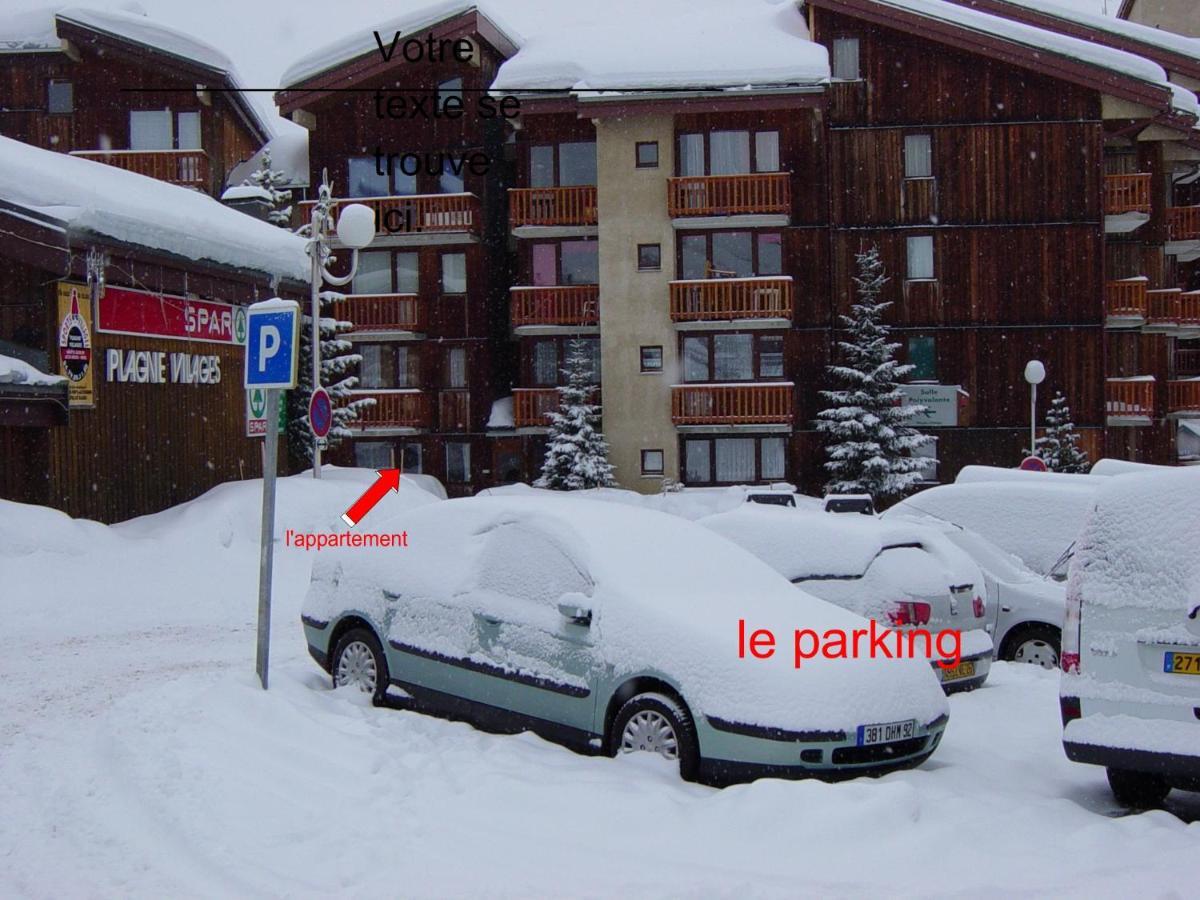 Appartement 5 Pers Plagne Village La Plagne Exteriér fotografie